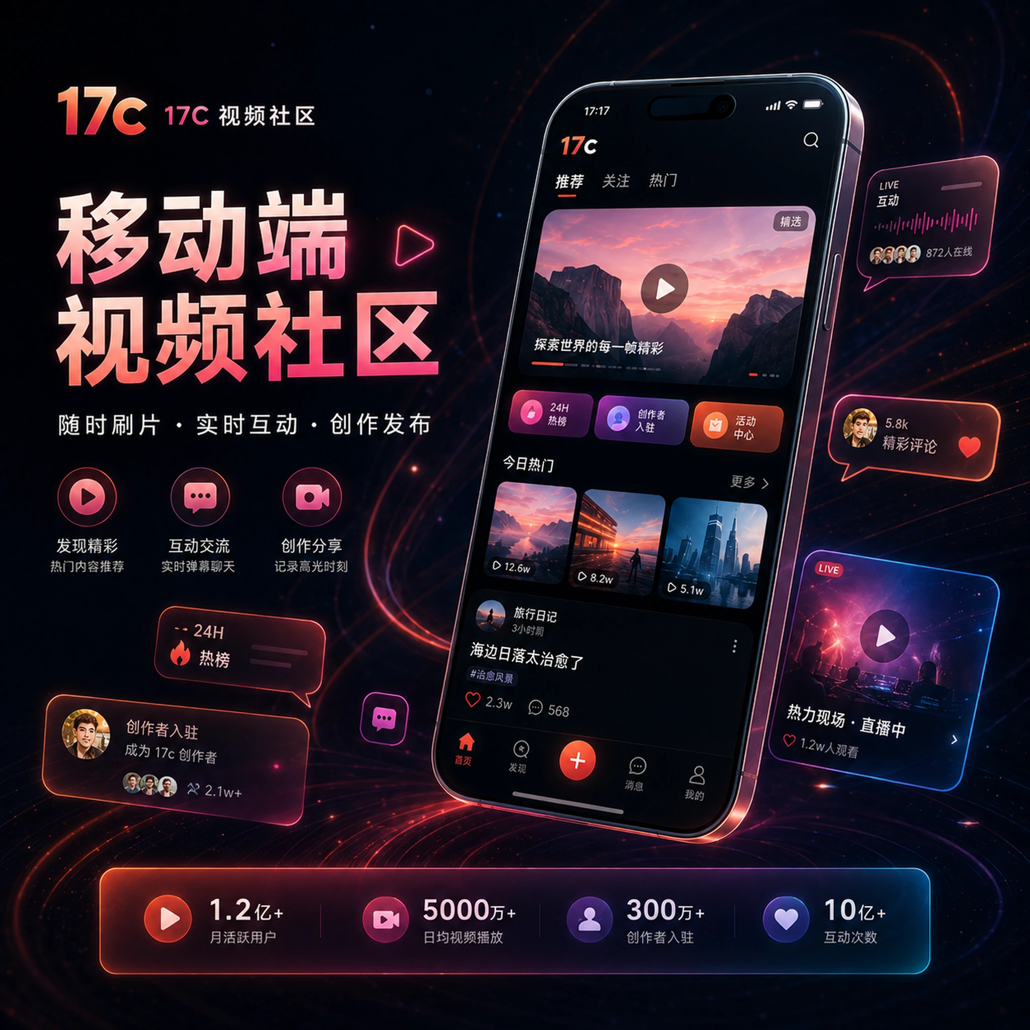 17c APP内容与创作学习体验